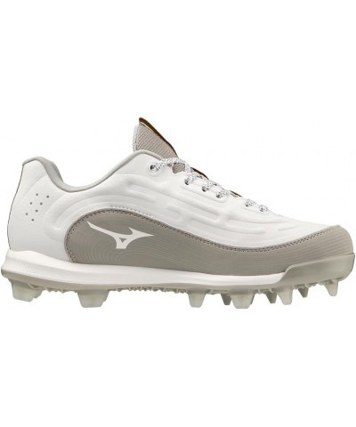 Women's Finch Elite 6 Low TPU Softball Cleat White-grey $35.54 Athletic Shoes