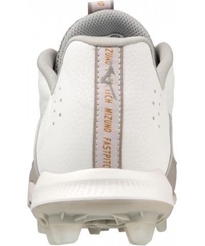 Women's Finch Elite 6 Low TPU Softball Cleat White-grey $35.54 Athletic Shoes