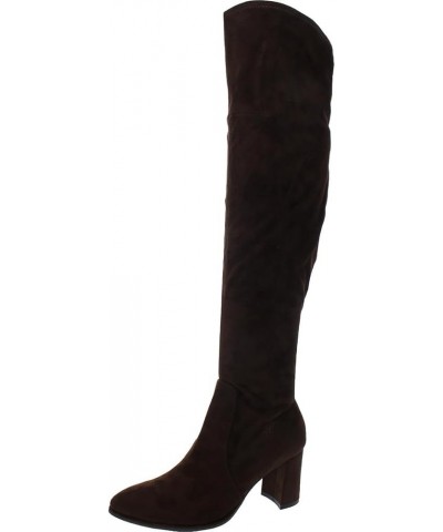 Women's Luley Over-The-Knee Boot Dark Brown $57.45 Boots