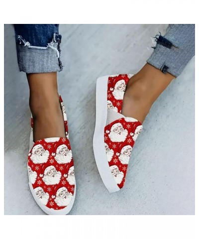 Cute Cartoon Shoes Woman Slip On Lefu Shoes Large Casual Shoes Santa Fashion Shoes Swim Suit Cover up Women (A, 8.50) A 9 $27...