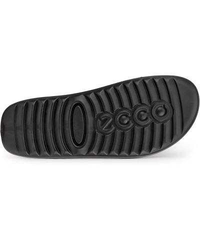 womens Cozmo Two Band Slide Sandal Black $32.16 Outdoor Shoes