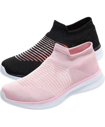 Womens Running Shoes Athletic Tennis Sneakers Sports Walking Shoes - Running Sneakers for Women B-black $21.68 Athletic Shoes