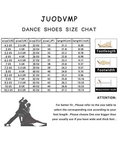 JUODVMP Women's Ballroom Dance Shoes Split Flex Dance Heels Giltter Dance Heels,FT070-C Ft070-c-gold-3"heel Suede Sole $19.80...