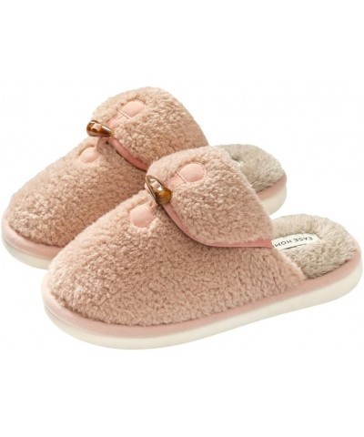 Women's House Slippers Fuzzy Slip On Winter Memory Foam Slipper Plush Fleece Lining Indoor Outdoor Cozy Men's Non-Slip Bedroo...