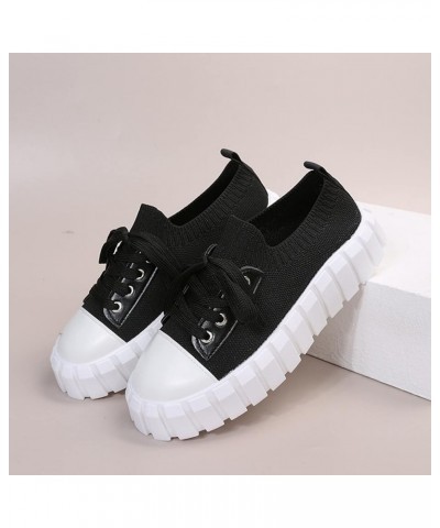 Ladies Fashion Solid Color Leather Sequin Low Top Large Size Flat Casual Shoes Slip On Mules Gift for Women Z 11-black $16.86...