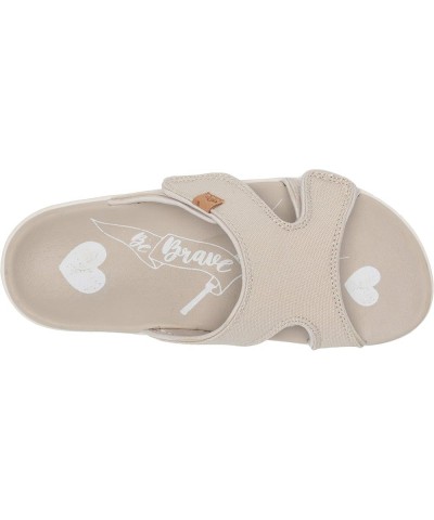 Women's Kholo Believe Slide Flip-Flop Grey Moon $30.01 Sandals