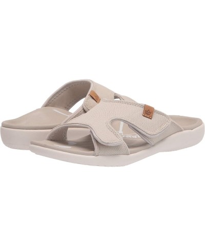 Women's Kholo Believe Slide Flip-Flop Grey Moon $30.01 Sandals