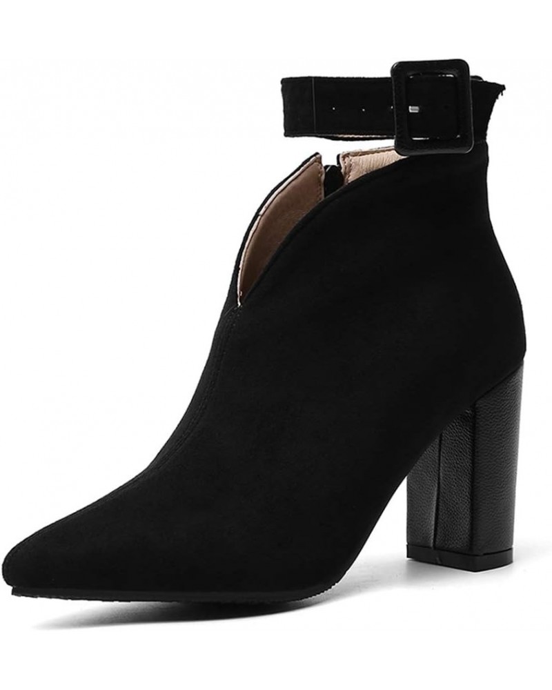 Women Sexy Ankle Boots for Parties Black $27.43 Boots