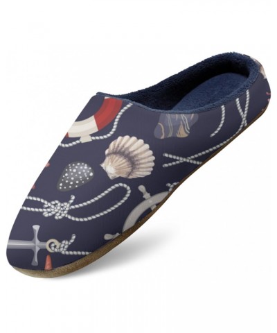 Trendy Slipper starfishes Slipper shell Men House Shoes Memory Foam House Shoes for Mens Clog House Shoes Washable Slippers $...