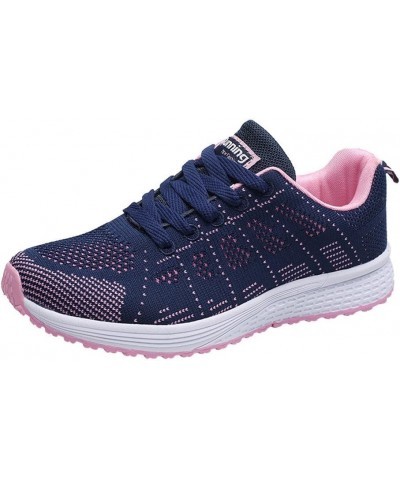 Ash Sneakers for Women Shoes Mesh Running Fashion Women Round Straps Cross Flat Shoes Casual Women's Casual Dark Blue $19.95 ...