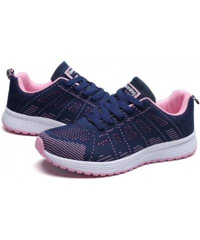 Ash Sneakers for Women Shoes Mesh Running Fashion Women Round Straps Cross Flat Shoes Casual Women's Casual Dark Blue $19.95 ...