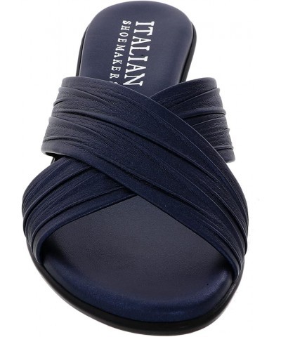 Women's Kenny Sandal Metallic Blue $16.27 Sandals