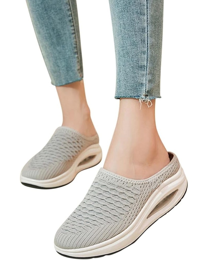 Air Cushion Sneakers for Women, Women's Air Cushion Slip-On Walking Sneakers Orthopedic Platform Shoes with Arch Support (A7-...