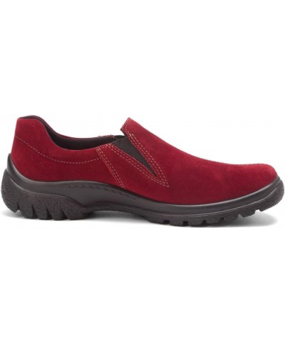 Women's Pat Slip-On Red Suede $92.25 Flats