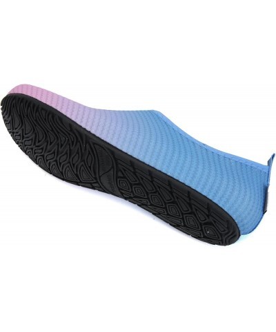 Womens and Mens Kids Water Shoes Barefoot Quick-Dry Aqua Socks for Beach Swim Surf Yoga Exercise Gradient Purple $8.38 Athlet...