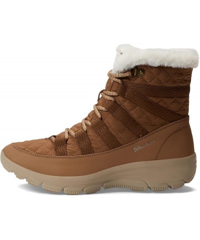 Womens Cozy Boot Light Brown $30.16 Boots