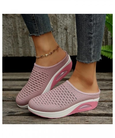 Womens Canvas Shoes Sneaker Walking Shoes Ladies Summer Fashion Breathable Large Size Solid Color Soft Comfortable Pink $11.5...