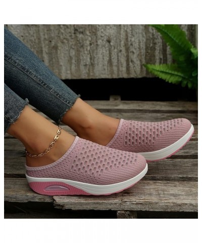 Womens Canvas Shoes Sneaker Walking Shoes Ladies Summer Fashion Breathable Large Size Solid Color Soft Comfortable Pink $11.5...