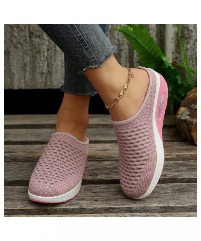 Womens Canvas Shoes Sneaker Walking Shoes Ladies Summer Fashion Breathable Large Size Solid Color Soft Comfortable Pink $11.5...