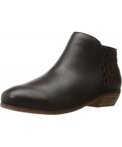 Women's Rocklin Ankle Boot Dark Brown Crocodile $18.84 Boots