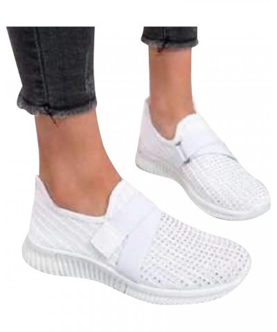 Sneakers for Women, Women's Lace Up Platform Running Shoes Casual Non Slip Athletic Tennis Walking Sport Sneakers B3-white $1...