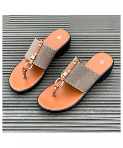 andals Dressy Summer Flat for Women 2024 Thong Wedding Beach Falt Spring Casual Summer 2024 Trendy Cutes Sexy Summer Silver $...