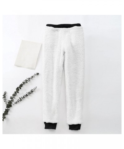 Women Plus Warm Dandelion Print Velvet with Pockets Keep Warm Trousers Pants High Waist Stretchy Fleece Lined Af $13.85 Outdo...