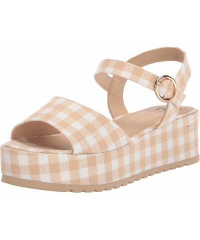 Women's Jump Out Sandal Natural $10.03 Sandals