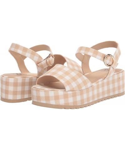 Women's Jump Out Sandal Natural $10.03 Sandals