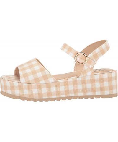 Women's Jump Out Sandal Natural $10.03 Sandals