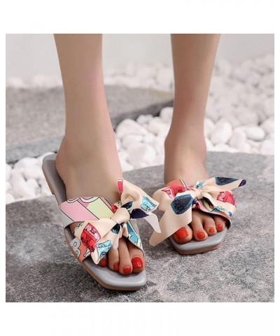 Sandals Women Dressy Summer Flat, Casual Fashion Women's Clip Toe Sandals Outdoor Flip-Flops Wide Comfortable Summer Slippers...