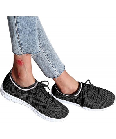 Womens Sneakers Running Shoes - Women Workout Tennis Walking Athletic Gym Fashion Lightweight Nursing Casual Light Shoes Whit...