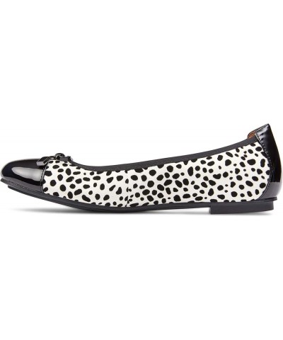 Unisex-Adult Minna White Black Spot $12.90 Flats