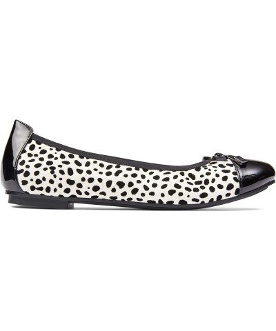 Unisex-Adult Minna White Black Spot $12.90 Flats