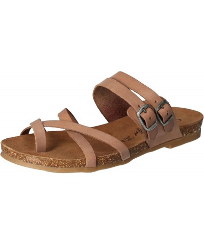 Cosmos Comfort Women's 6106-801 Flat Sandal Taupe $32.70 Sandals