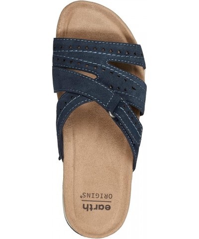 Women's Suella Flat Sandal Blue 400 $18.47 Sandals