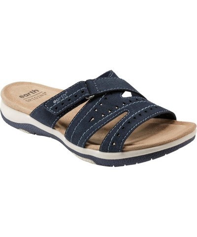 Women's Suella Flat Sandal Blue 400 $18.47 Sandals