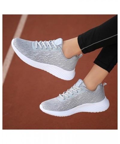 Sneakers for Women Breathable Sneakers Canvas Sneakers for Women White Leather Sneakers for Women A-grey $10.87 Athletic Shoes