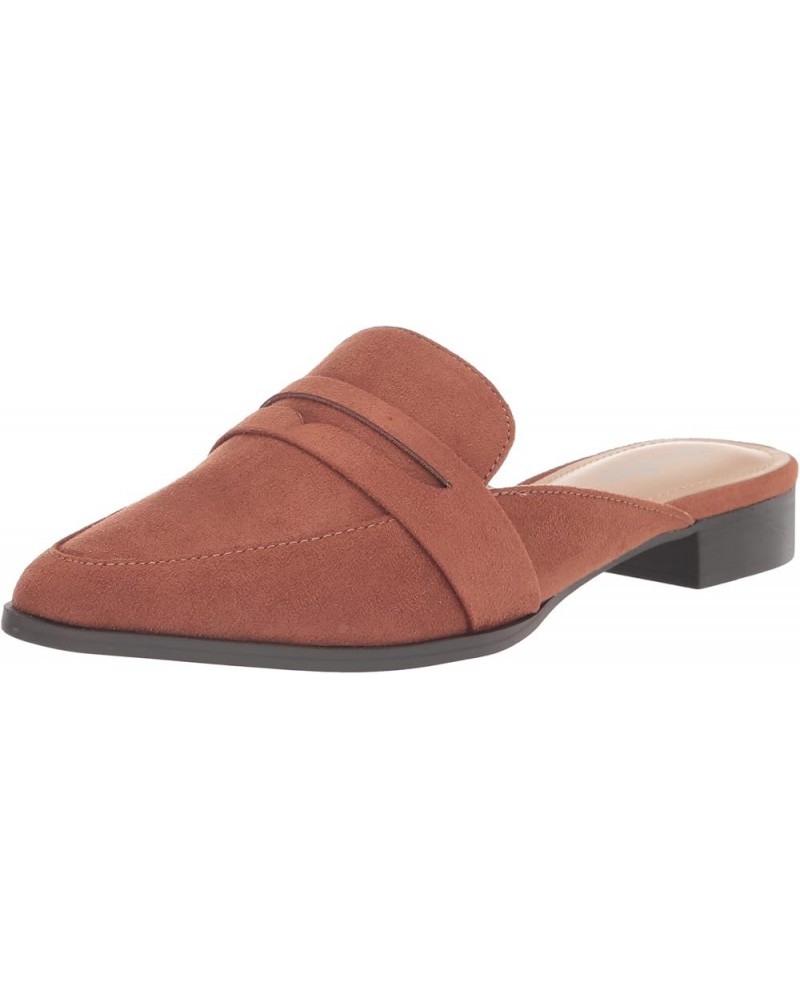 Women's Enya Mule Cognac Brown $15.42 Flats