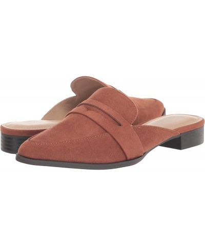 Women's Enya Mule Cognac Brown $15.42 Flats