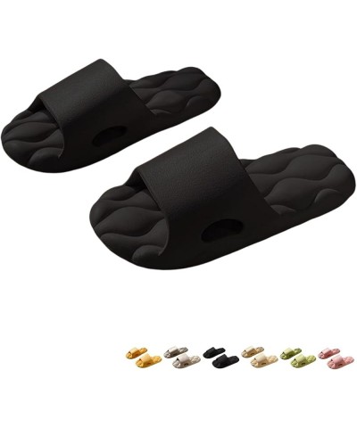 Shower Slippers for Women Men Indoor Home Slippers Summer Bathroom Slides Sandals Pool Slippers House Shoes Couple Slippers A...