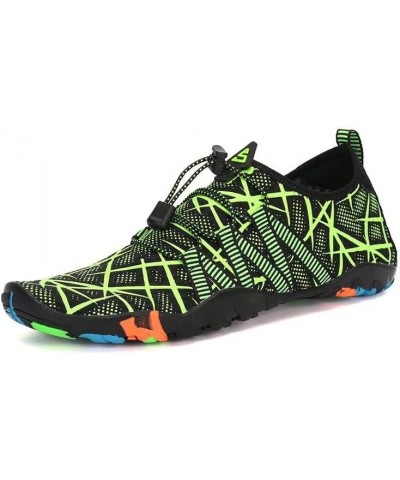 Men Women Non Slip Fashion Water Sport Shoes Green $15.07 Athletic Shoes