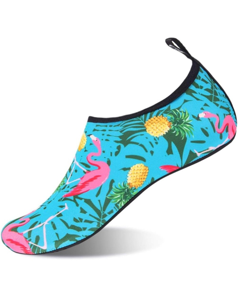 Womens and Mens Kids Water Shoes Barefoot Quick-Dry Aqua Socks for Beach Swim Surf Yoga Exercise Pineapple $8.38 Athletic Shoes