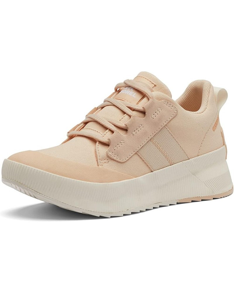 Women's Out N about III Low Sneaker Canvas Shoes White Peach, Chalk $27.02 Fashion Sneakers