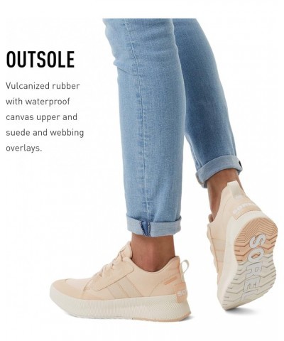 Women's Out N about III Low Sneaker Canvas Shoes White Peach, Chalk $27.02 Fashion Sneakers