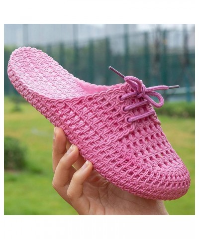 Women Breathable Sandal Shoes,Summer Beach Travel Shoes for Girlfriends and Mother Casual Walking Holiday 41 Pink $34.08 Sandals