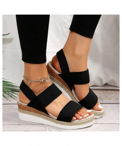 Heeled sandals For Women Black Flats For Women Flip Flops For Women Drawer Slides Platform Shoes Wedge Sneakers For Wo Black ...