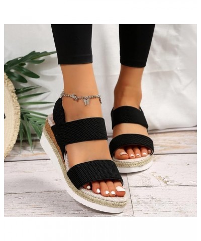 Heeled sandals For Women Black Flats For Women Flip Flops For Women Drawer Slides Platform Shoes Wedge Sneakers For Wo Black ...