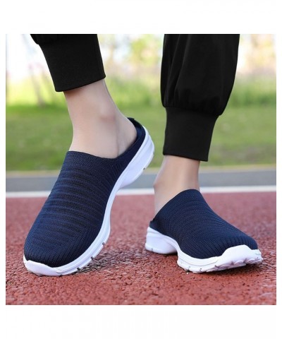 Tennis Shoes Womens Brethable Mesh Basketball Shoes, Wedge Slip-Ons Platform Fashion Sneakers Comfortable Walking Non-Slip Ca...