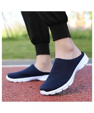 Tennis Shoes Womens Brethable Mesh Basketball Shoes, Wedge Slip-Ons Platform Fashion Sneakers Comfortable Walking Non-Slip Ca...